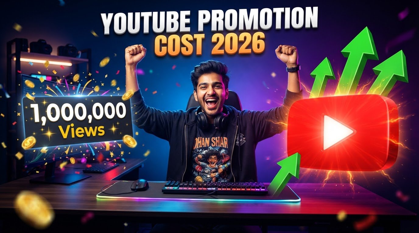 How much cost to promote YouTube video in India, USA, UK, Canada