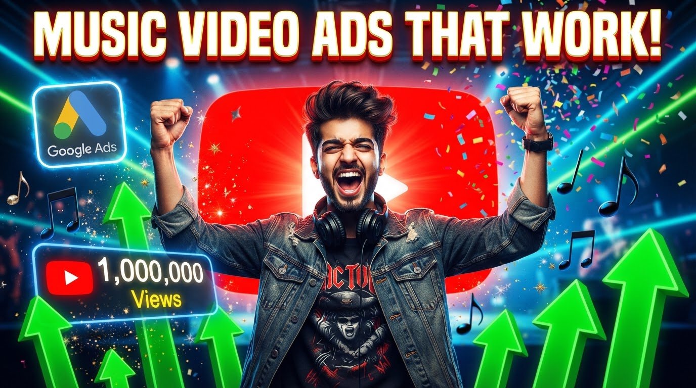 Google Ads for YouTube Music Videos | Google Ads for YouTube Promotion