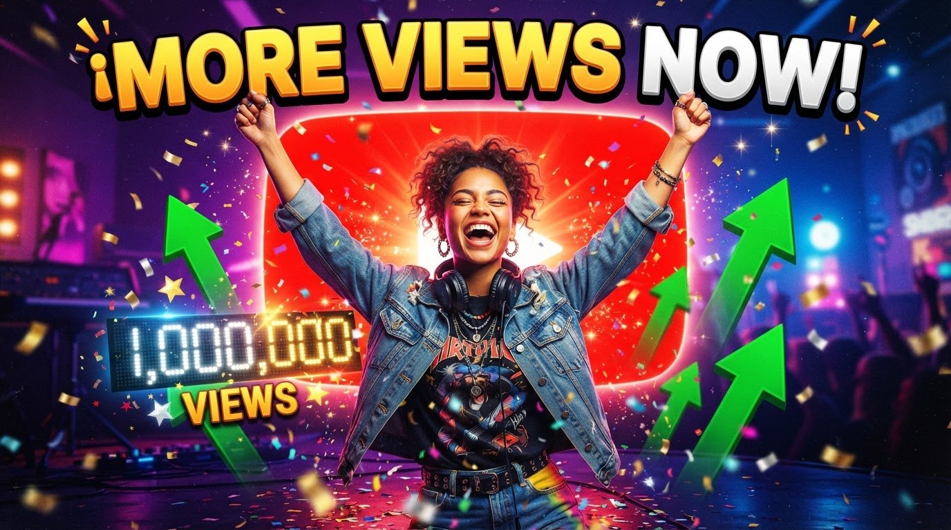 how to get more views on youtube music video