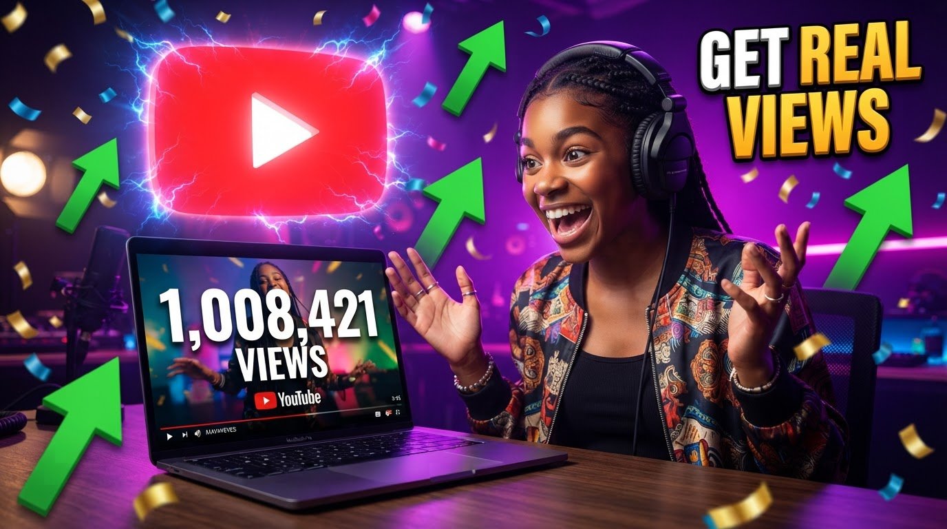 how to get views on music video