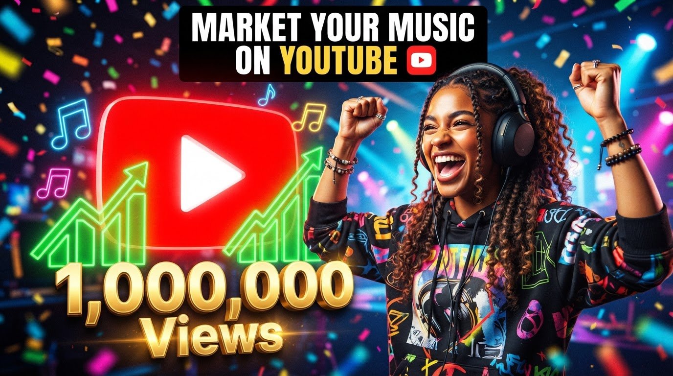 how to market music on youtube