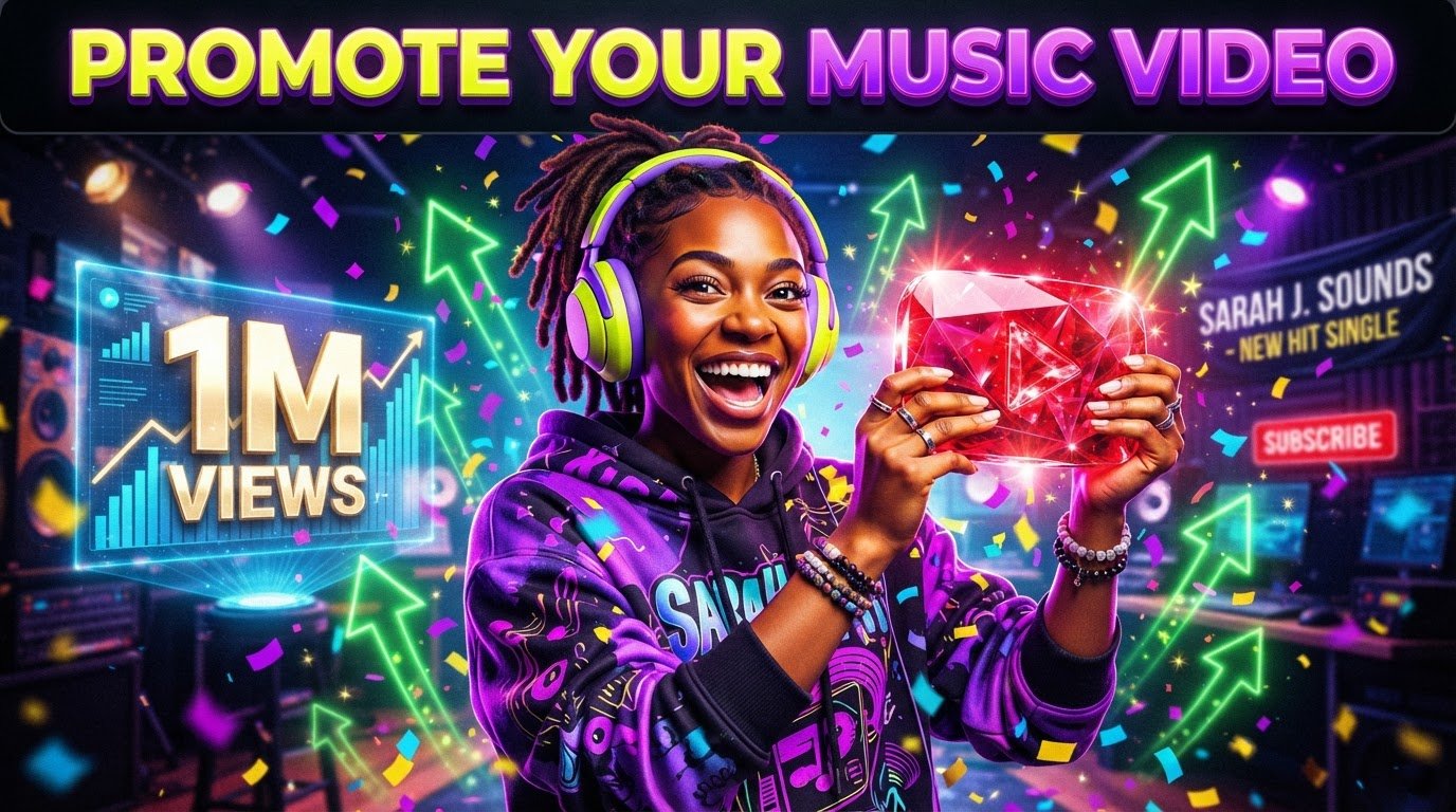 how to promote music video on youtube
