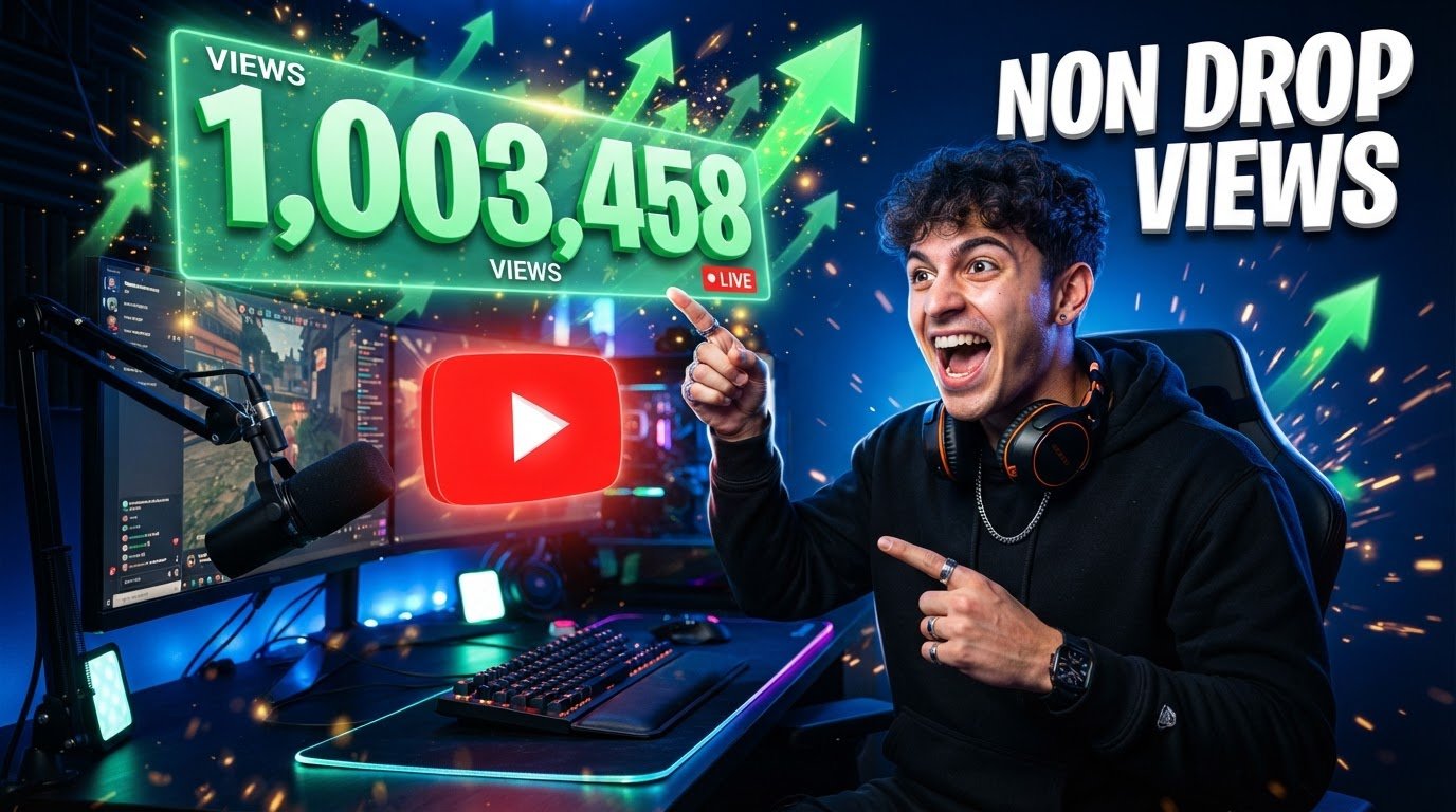 Non Drop YouTube Views Online Website Instant - Naveen Media