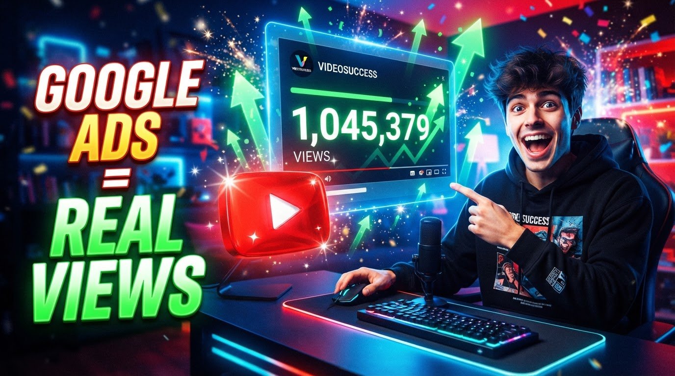 How to promote youtube video google ads