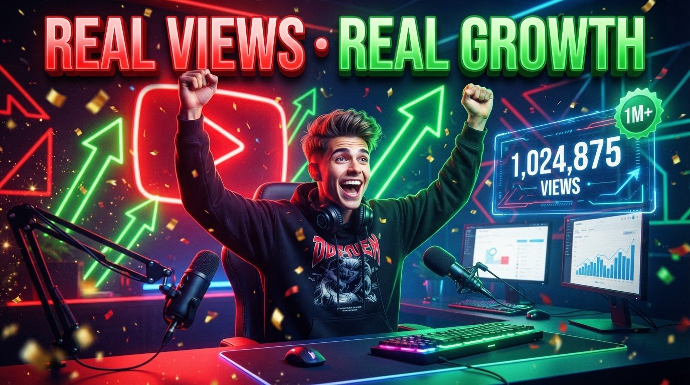 YouTube Growth Services | Organic YouTube Growth Agency USA Uk Canada India