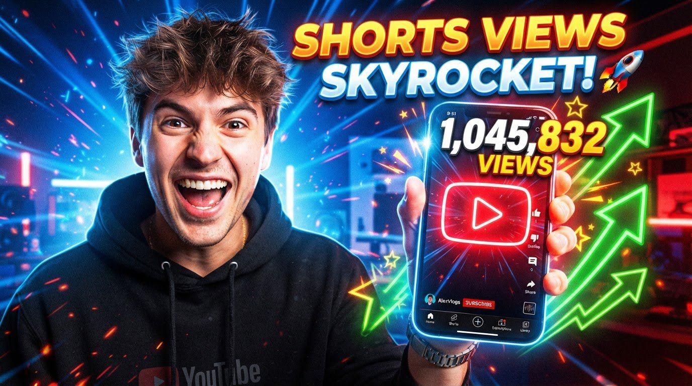 YouTube Shorts View increase Website Online