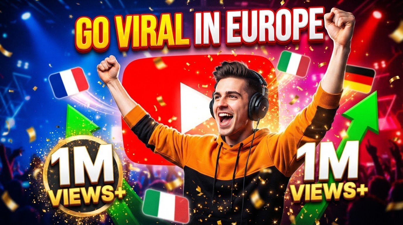 YouTube Song Promotion Company in France, Italy, Germany
