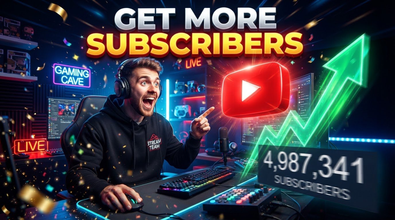 yt subscriber increase website