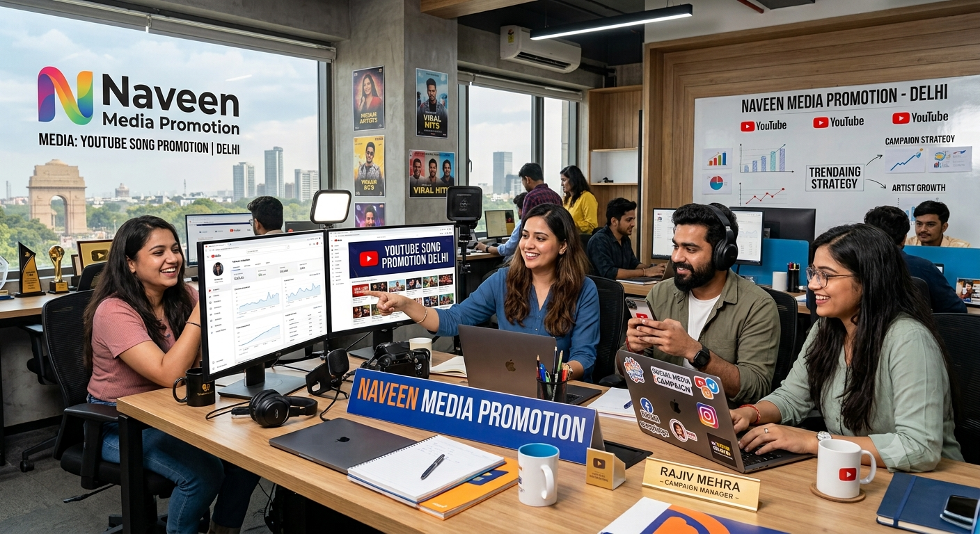 YouTube Song Promotion Company in Delhi