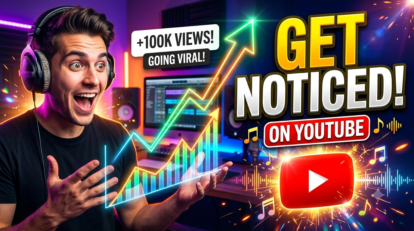 How to Get your Music Noticed On Youtube
