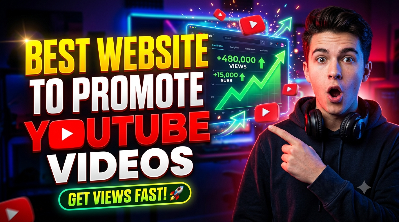 Best YouTube Video Promote Website