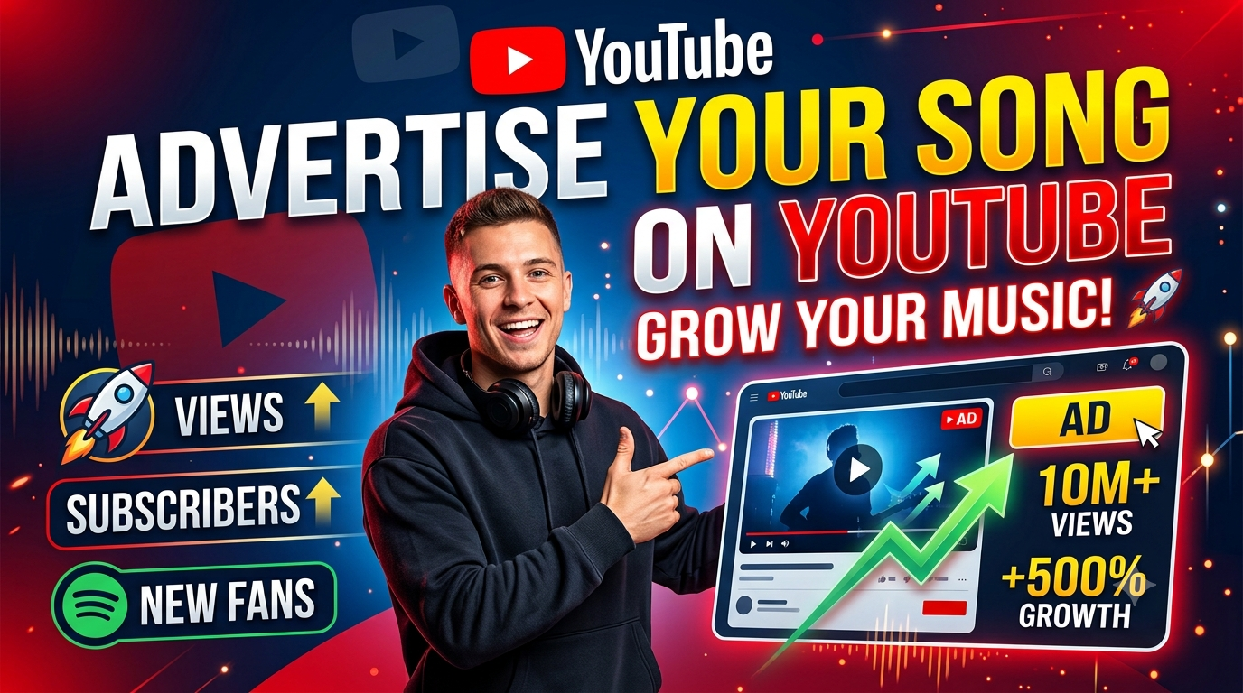 How to Advertise your Song on YouTube